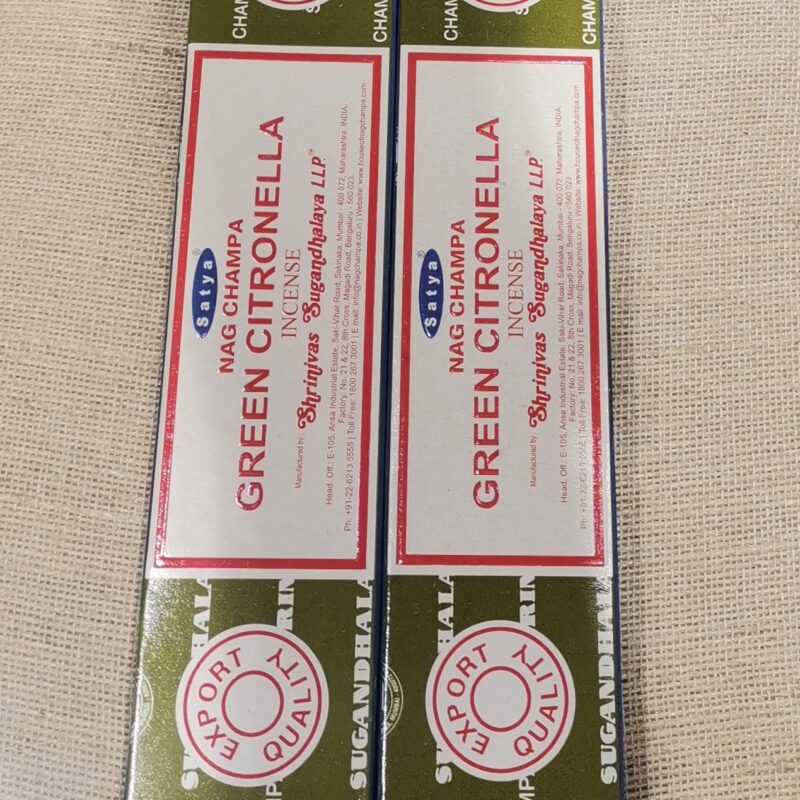 INCIENSO SATYA NAG CHAMPA CITRONELA
