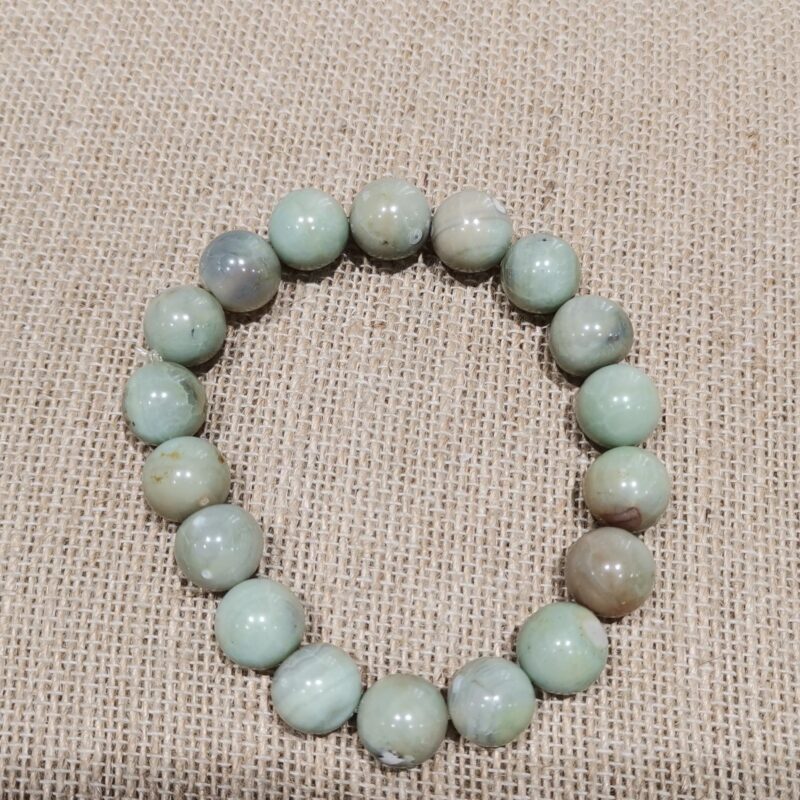 PULSERA MINERAL 10 MM JASPE OCEANICO