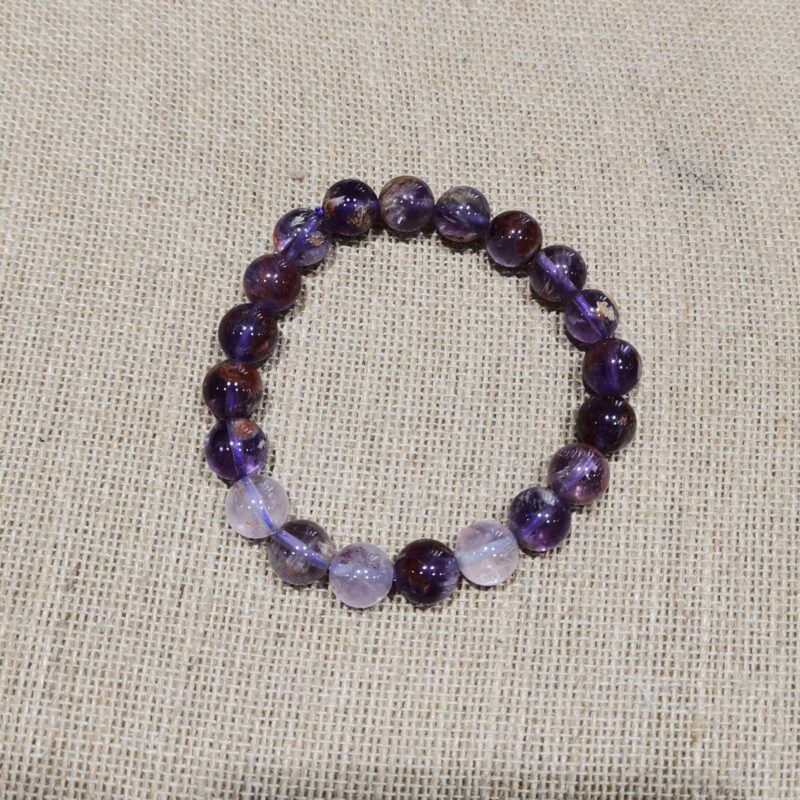 PULSERA MINERAL 10 MM SUPER SEVEN