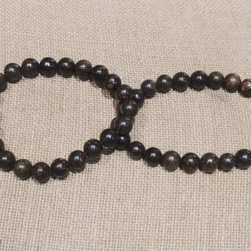 PULSERA MINERAL 8 MM BRONCITA