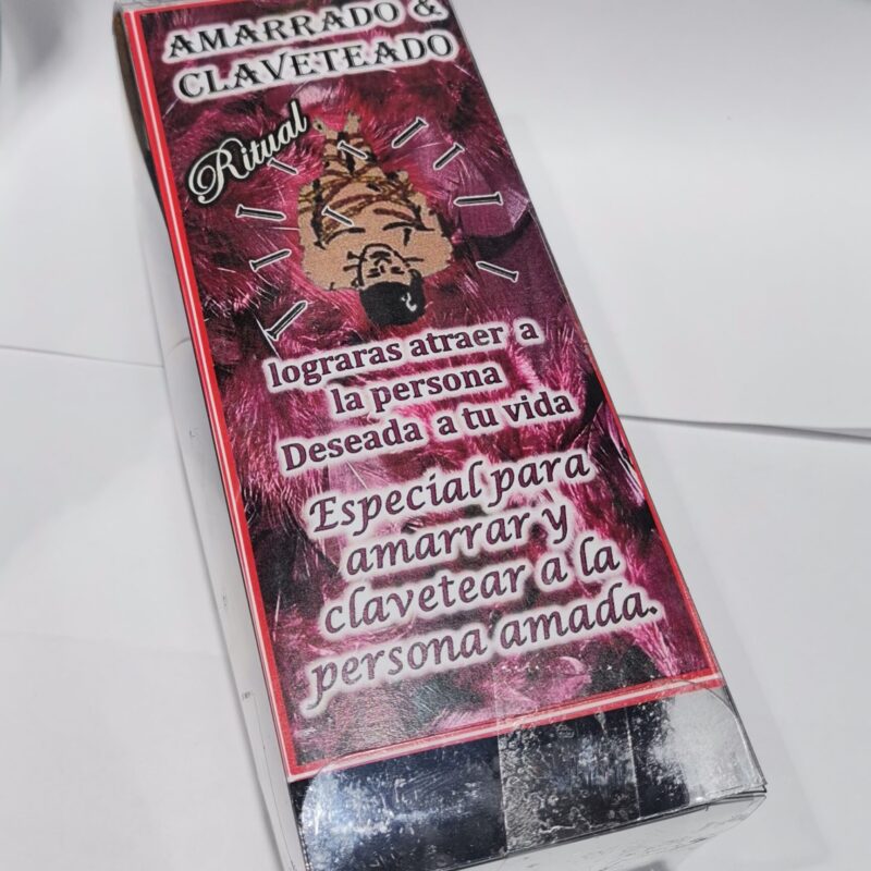VELON RITUAL AMARRADO Y CLAVETEADO