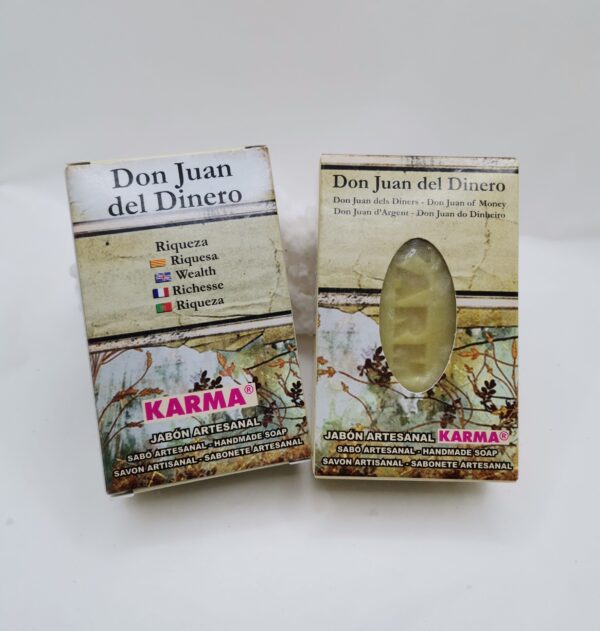PASTILLA JABON KARMA DON JUAN DINERO