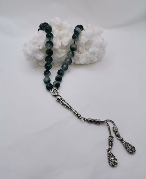 TASBIH ORACION 33 CUENTAS AGATA MUSGO