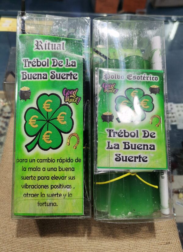 VELON RITUAL TREBOL DE LA BUENA SUERTE