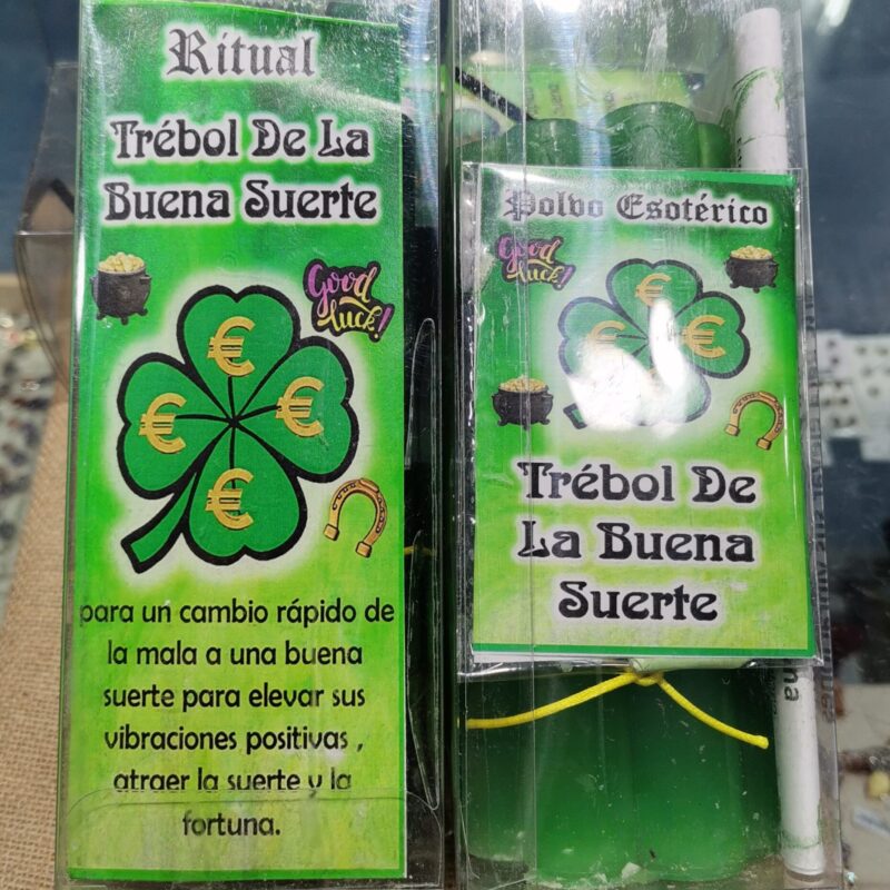 VELON RITUAL TREBOL DE LA BUENA SUERTE