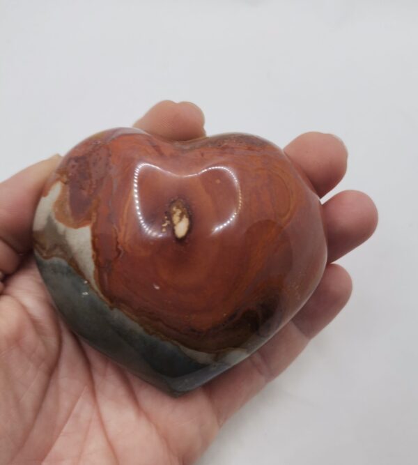 CORAZON JASPE PICASSO 252 GRAMOS - Imagen 2