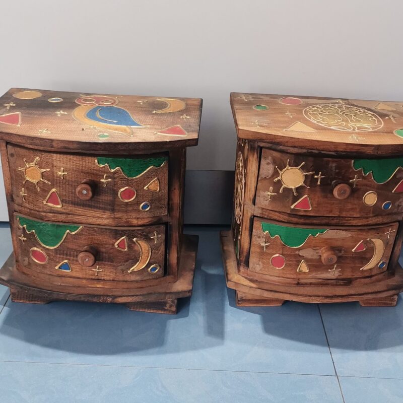 MUEBLE MADERA DOS CAJONES