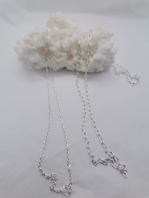 CADENA PLATA 70 CENTIMETROS GORDA