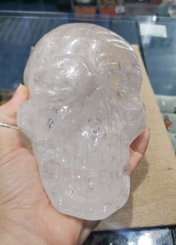 CALAVERA CUARZO BLANCO 1954 GRAMOS - Imagen 2