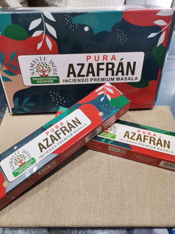 INCIENSO NAMASTE INDIA AZAFRAN