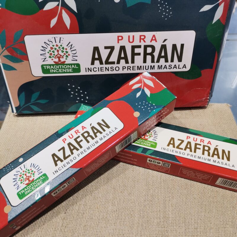 INCIENSO NAMASTE INDIA AZAFRAN