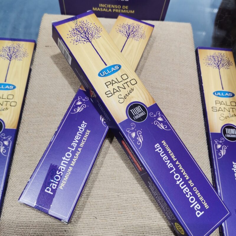 INCIENSO ULLAS PALO SANTO Y LAVANDA