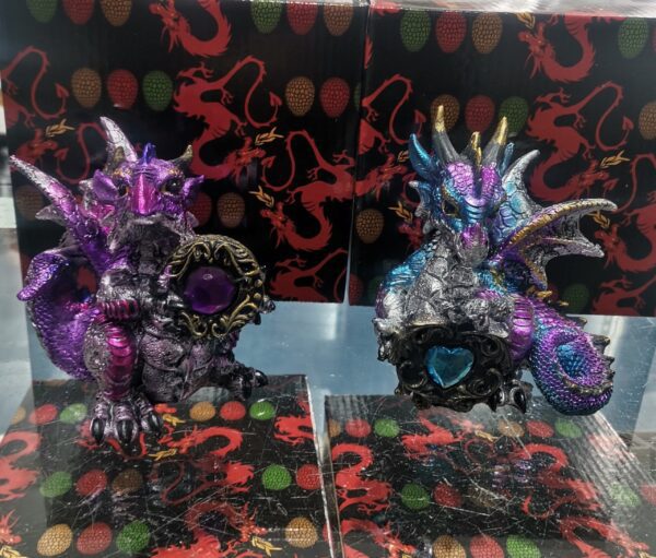 DRAGON MEDIANO CON CRISTAL