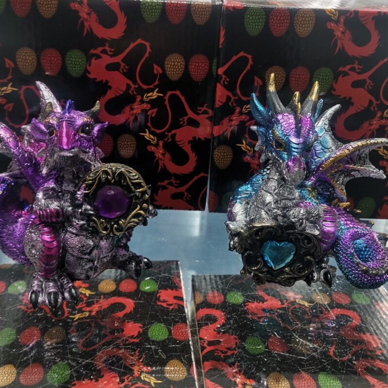 DRAGON MEDIANO CON CRISTAL
