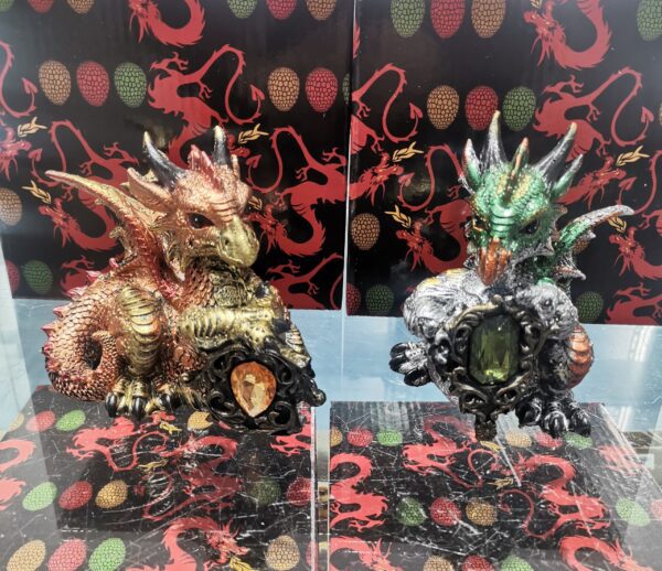 DRAGON MEDIANO CON CRISTAL - Imagen 2