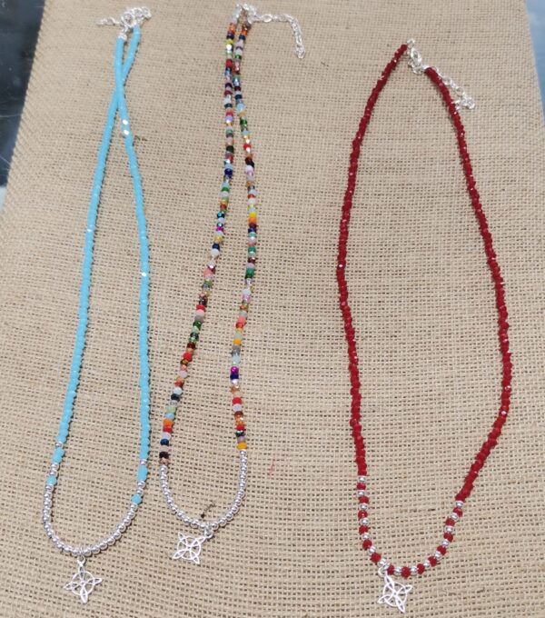 COLLAR PLATA CRISTAL 3 MM PROTECCION