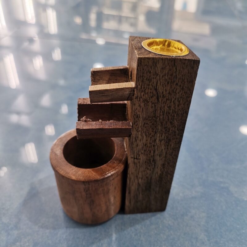 INCENSARIO REFLUJO CAÑAS MADERA