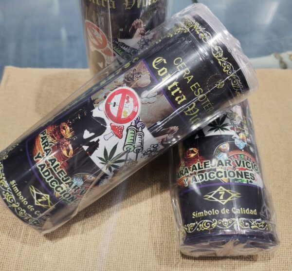 VELON CON ACEITE ESOTERICO CONTRA VICIOS