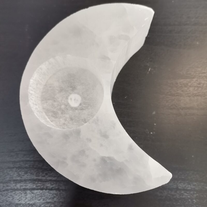 PORTA VELAS SELENITA LUNA