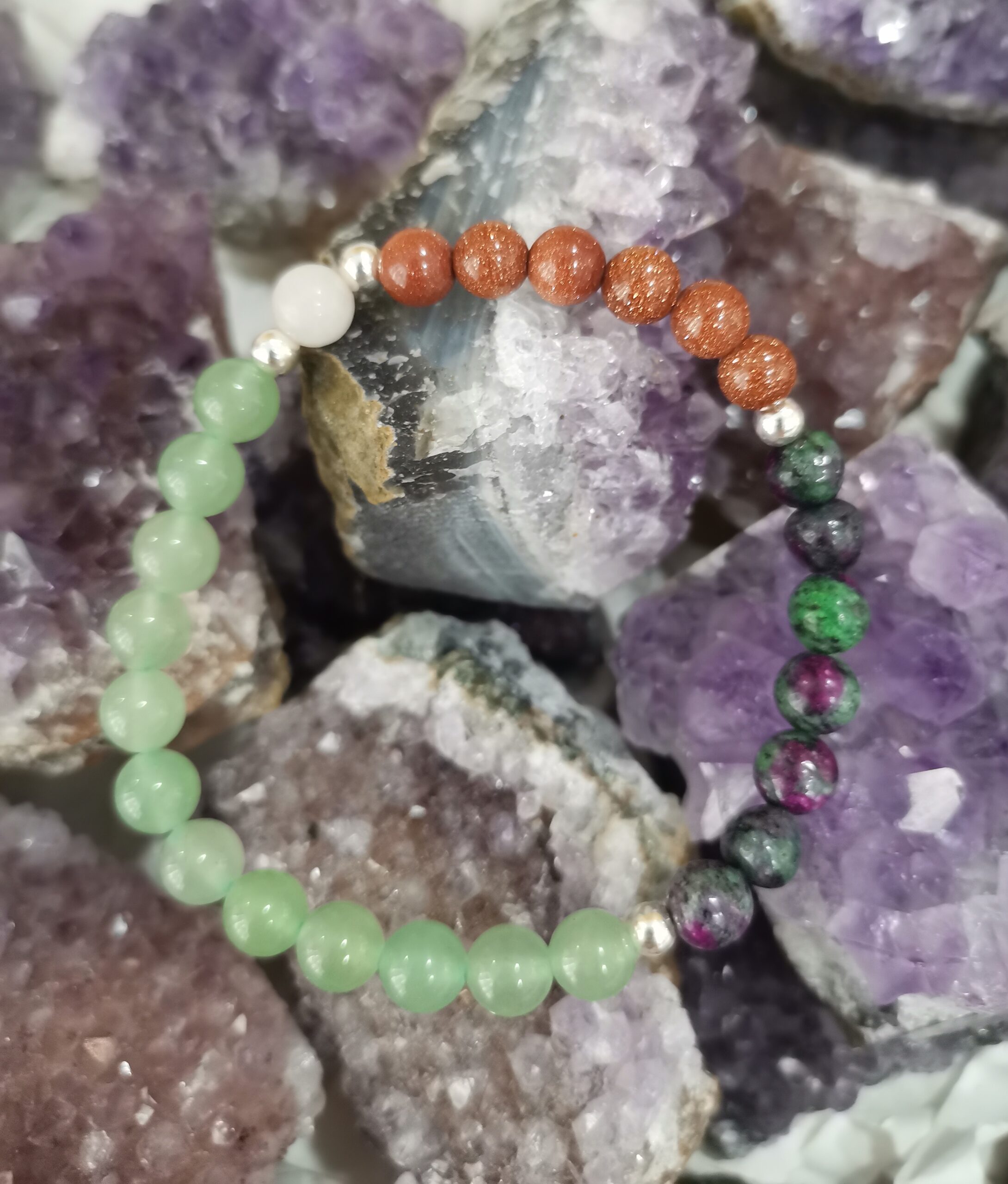 PULSERA MINERAL SAN JUDAS TADEO 1 PULSERA MINERAL SAN JUDAS TADEO